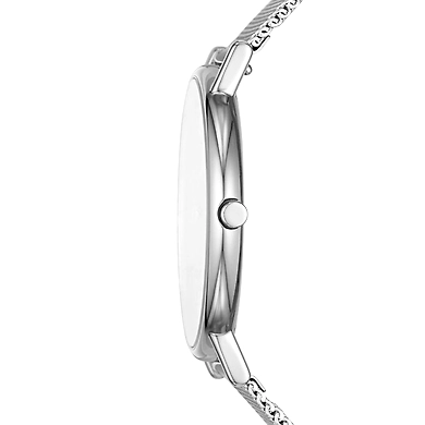 Signatur Slim Titanium and Steel-Mesh Watch-2