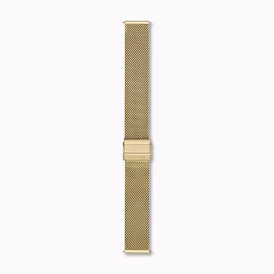 18mm Standard Steel-Mesh Watch Strap, Gold-Tone-SKB6077