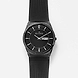 Melbye Titanium and Black Steel-Mesh Day-Date Watch-SKW6006-sm