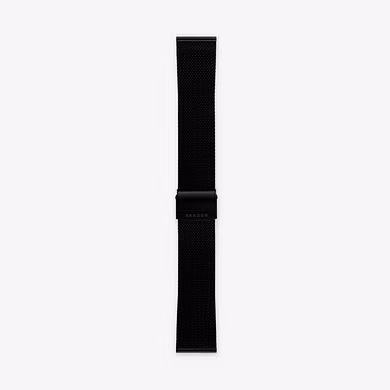 22mm Standard Steel-Mesh Strap, Black-SKB6068