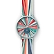 Aaren Kulor Blue Colorburst Silicone 41mm Watch-SKW6591-sm
