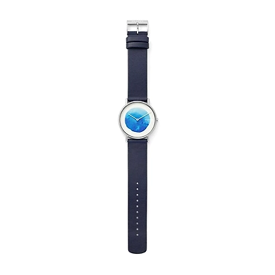 Signatur Blue Leather Watch-1