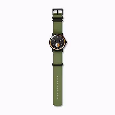 Signatur Green Silicone Field Watch-1