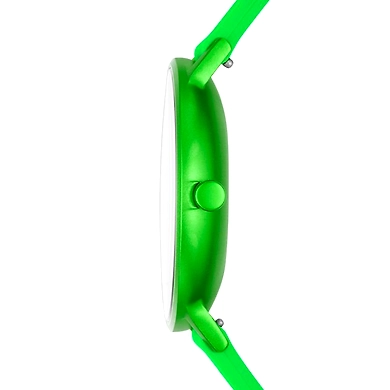 Aaren Kulor Neon Green Silicone 41mm Watch-2