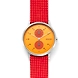 Kristoffer Red Recycled Woven Watch-SKW6527-sm