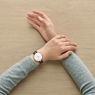 Hybrid Smartwatch - Signatur T-Bar Blue Leather