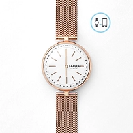 Hybrid Smartwatch - Signatur T-Bar Rose Gold-Tone Steel-Mesh