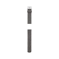 20mm Recycled Woven Strap, Black/White