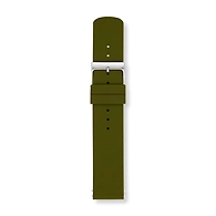 20mm Standard Silicone Watch Strap, Green