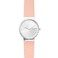 Annelie Pink Leather Watch