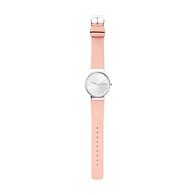 Annelie Pink Leather Watch