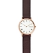 Signatur Brown Leather Watch-SKW2760-sm