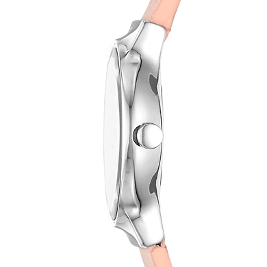 Freja Blush Leather Watch-2