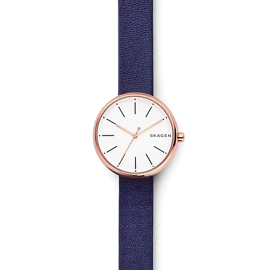 Signatur Blue Leather Watch-SKW2592
