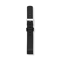 14mm Standard Leather Watch Strap, Black