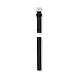 14mm Standard Leather Watch Strap, Black-1-sm