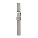 12mm Standard Mainsail Leather Interchangeable Strap, Gray-SKB2041-sm