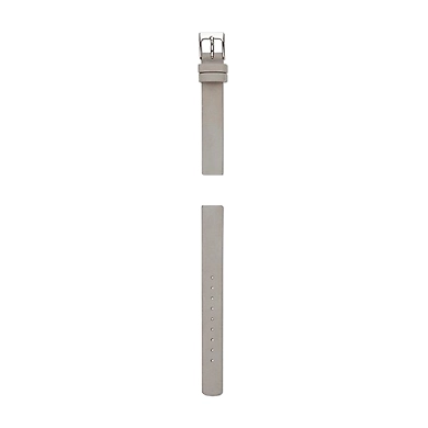 12mm Standard Mainsail Leather Interchangeable Strap, Gray-1