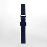 12mm Standard Leather Watch Strap, Navy Blue