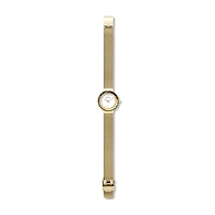 Leonora Gold-Tone Steel-Mesh Watch