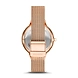 Anita Mother-of-Pearl Rose-Tone Steel-Mesh Watch-2-sm