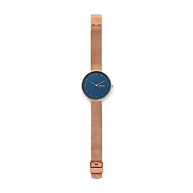 Gitte Rose Gold-Tone Steel-Mesh Watch-1