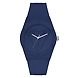 Ladies Blue Case Blue Silicone Watch-2-sm
