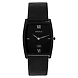 Edge Black Dial Black Leather Strap Watch-TI112-sm