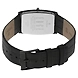 Edge Black Dial Black Leather Strap Watch-2-sm