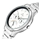 Workwear Watch with Silver Dial &amp; Stainless Steel Strap-TI115-sm