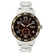 Octane Brown Dial Silver Stainless Steel Strap Watch-TI116-sm