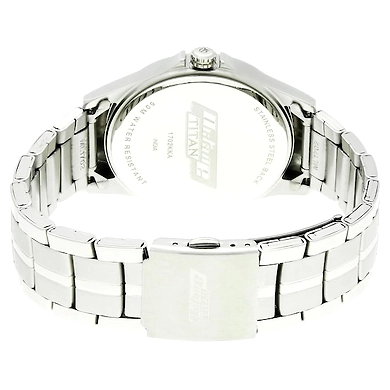 Octane Brown Dial Silver Stainless Steel Strap Watch-2
