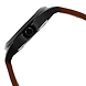 Black Dial Brown Leather Strap Watch-1-sm