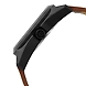 Green Dial Brown Leather Strap Watch-1-sm