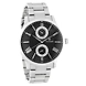 Classique Black Dial Stainless Steel Strap Watch-1-sm