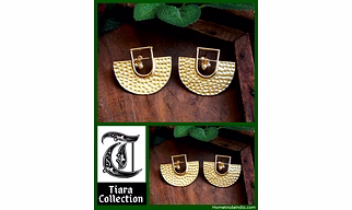 Beautiful Handmade Earrings with semi-precious stones