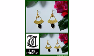 Beautiful Handmade Earrings with semi-precious stones