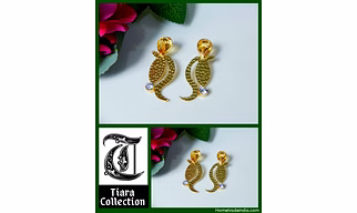 Beautiful Handmade Earrings with semi-precious stones