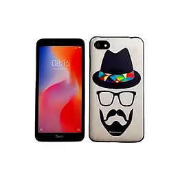 muhoort high-gloss printed back cover for redmi 6a