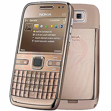 Nokia E72 Mobile - Rose Gold-2