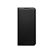OnePlus 6T Flip Cover (Black)-One17-sm