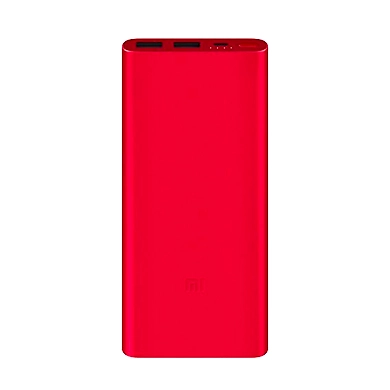 Mi 10000mAH Li-Polymer Power Bank 2i (Red) with 18W Fast Charging-Redmi 5