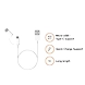 Mi 2-in-1 USB Cable (White)-Redmi 12-sm