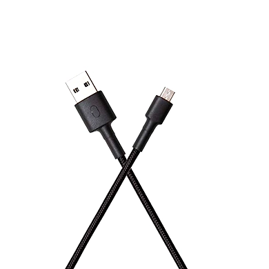 Mi Micro USB Braided Cable 100cm Black-Redmi 34