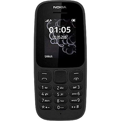 NOKIA 105 SS (Black)-Nokia 24