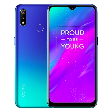 realme 3-RADIANT BLUE 4GB+64GB-Realme24