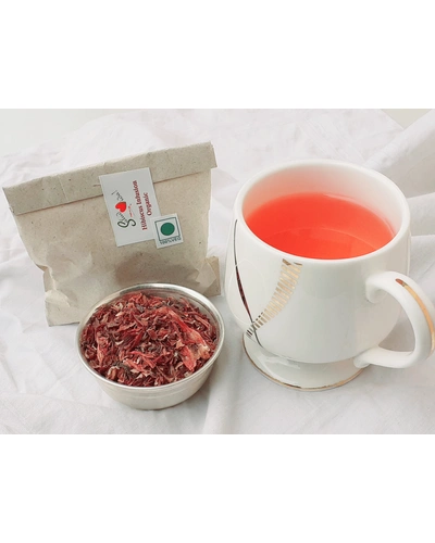 Tea Cut Roselle (Hibiscus) 50GM-HTC