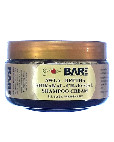 Awla Reetha Shikakai Shampoo Cream 130GM-CRMSHMP130