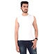 VICTORIA RIBNECK/ROUND NECK VEST WHITE RN ( PACK OF 10 )-PRDT3-100-sm