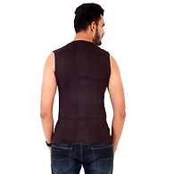 VICTORIA RIBNECK/ROUND NECK VEST COLOUR RN ( PACK OF 10 )-80